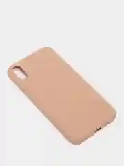 Бежевый меланж чехол для iPhone 6, 6S Plus, 7, 8 Plus, 11 Pro Max, X, XS, 13 Pro