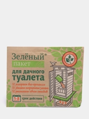 Средство для дачных туалетов "Зеленый пакет2 на 2 месяца, 30 г