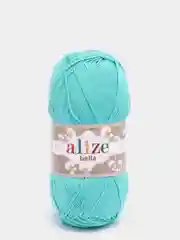 Бирюзовый пряжа Alize Bella 100% Хлопок 100 г 360 м