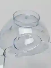 Прозрачный миска двойная со съемными чашами