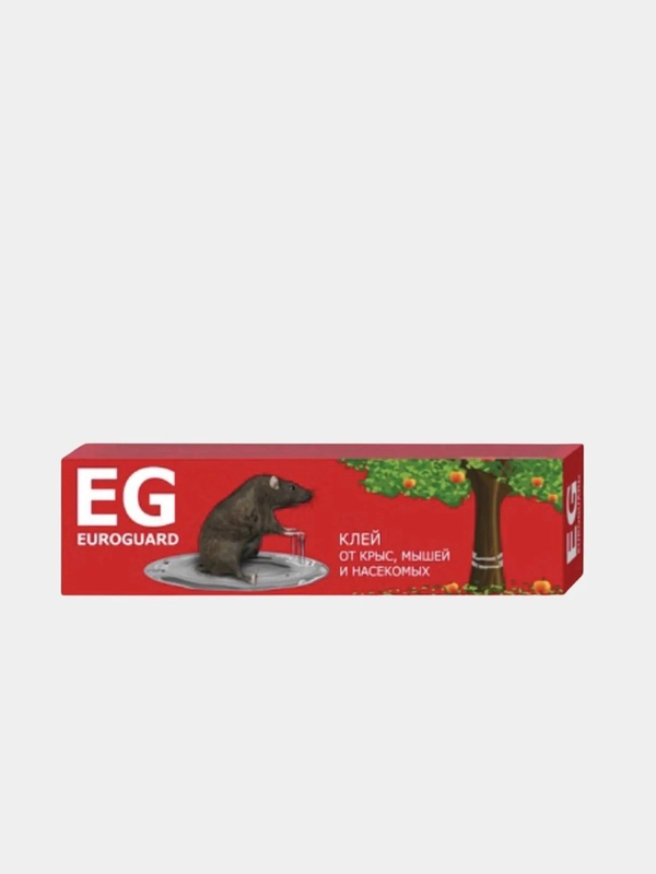 Клей от крыс, мышей, грызунов, насекомых Еврогард (Euroguard) 135 г (муравьи, тараканы)