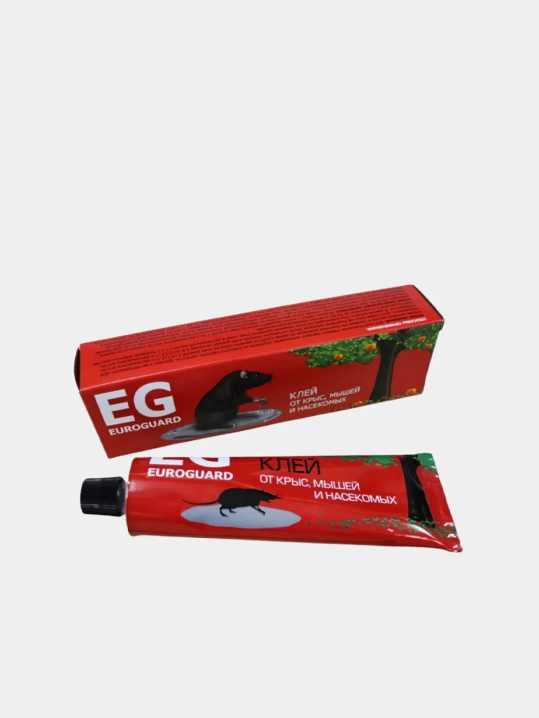 Клей от крыс, мышей, грызунов, насекомых Еврогард (Euroguard) 135 г (муравьи, тараканы)