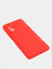 Красный чехол Xiaomi Redmi Note 10 Pro / Note 10 Pro Max силиконовый