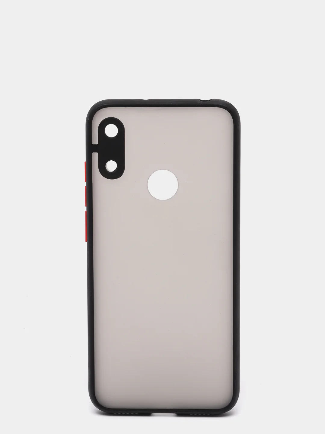 Черный чехол для Honor 8A / 8A Prime / Huawei Y6 2019 / Y6 Prime 2019 / Y6s матовый пластиковый