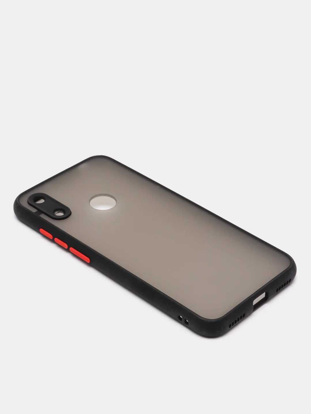 Черный чехол для Honor 8A / 8A Prime / Huawei Y6 2019 / Y6 Prime 2019 / Y6s матовый пластиковый