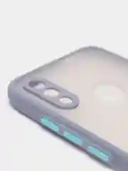 Морской чехол для Xiaomi Redmi Note 7 матовый пластиковый полупрозрачный