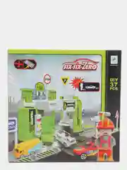 Зеленый игровой конструктор "Парковка"
