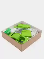 Зеленый игровой конструктор "Парковка"