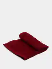 Бордовый полотенце махровое, 30*30 см