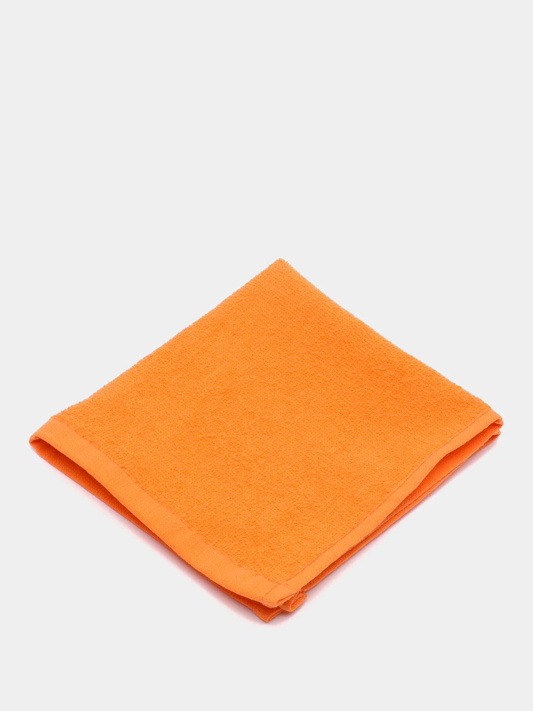 Оранжевый полотенце махровое, 30*30 см
