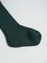 Зеленый колготки школьные для девочки