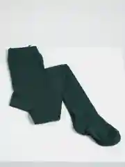Зеленый колготки школьные для девочки