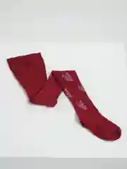 Бордовый колготки для мальчиков и девочек с рисунком JuJube R026-681 хлопок