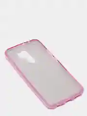 Сиреневый чехол для Xiaomi Redmi 9 Многослойный с блёстками