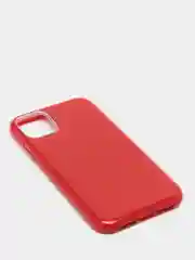 Красный чехол для iPhone 11, многослойный, с блёстками