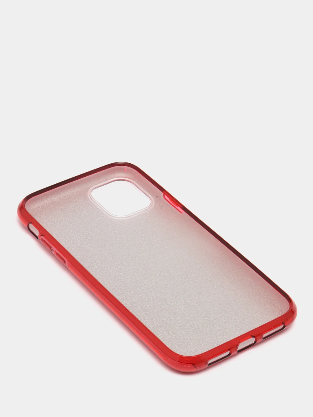 Красный чехол для iPhone 11, многослойный, с блёстками