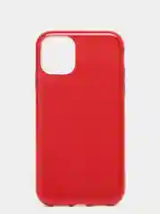 Красный чехол для iPhone 11, многослойный, с блёстками