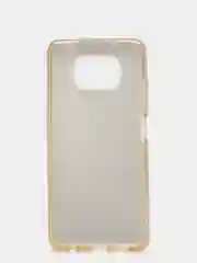 Золотой чехол для Xiaomi Poco X3, многослойный, с блёстками