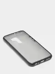 Темно-синий чехол для Xiaomi Redmi 9 Многослойный с блёстками