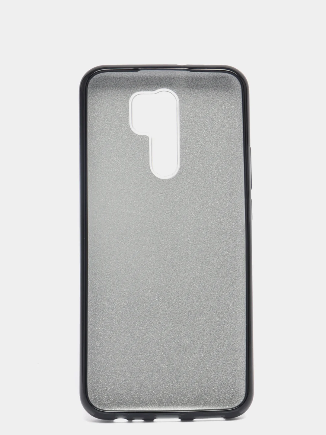 Темно-синий чехол для Xiaomi Redmi 9 Многослойный с блёстками