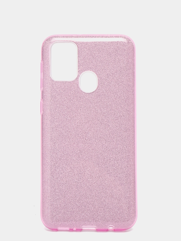 Чехол для Samsung M30S, многослойный, с блёстками