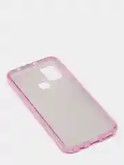 Сиреневый чехол для Samsung M30S, многослойный, с блёстками