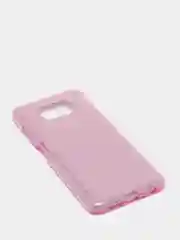 Сиреневый чехол для Xiaomi Poco X3, многослойный, с блёстками