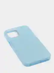 Голубой чехол для iPhone 12 Pro Max, многослойный, с блёстками