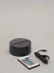 Горчичный акриловый ночник