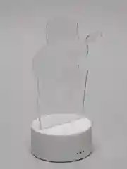 Зелёный хаки акриловый ночник