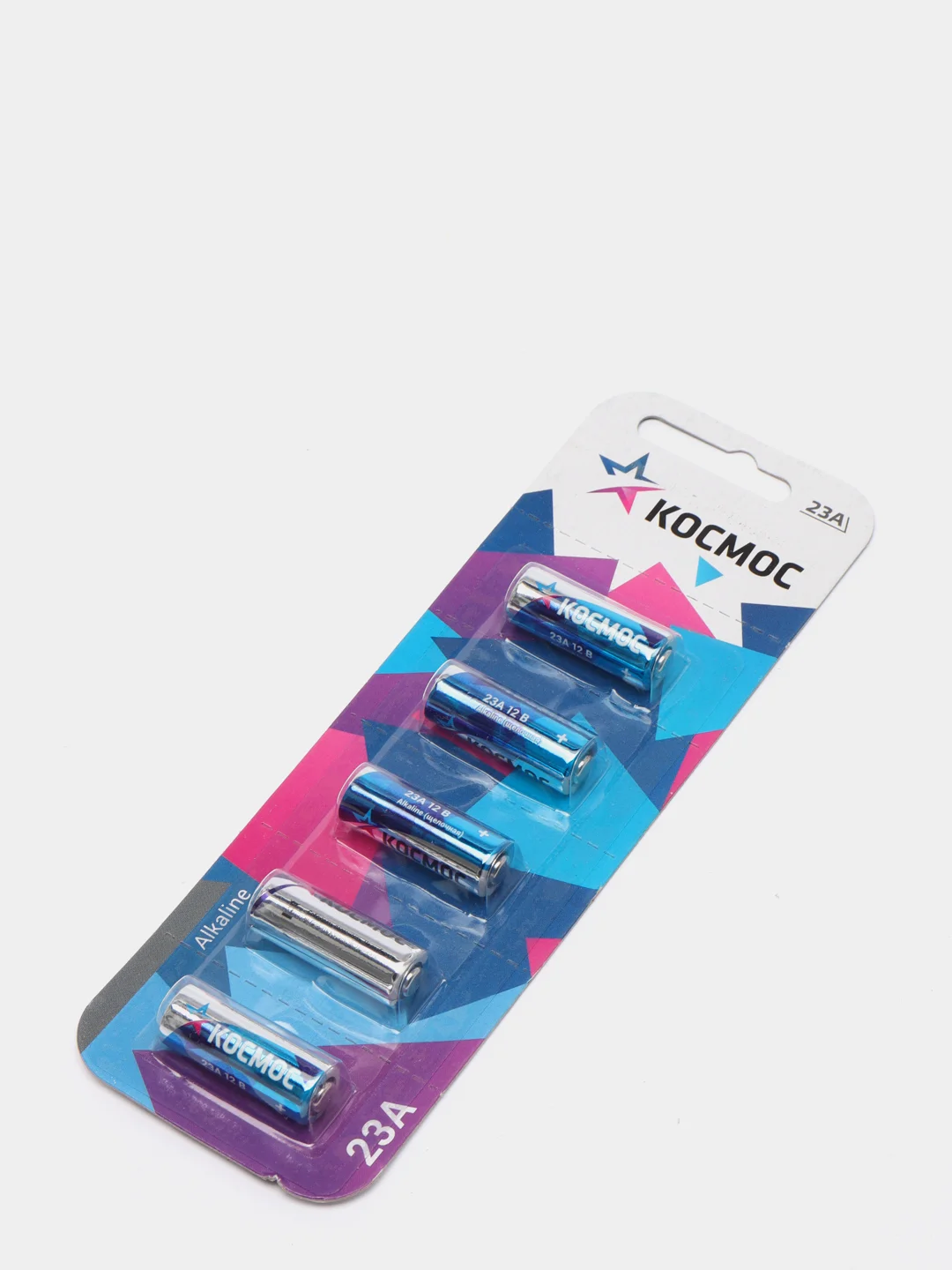 Батарейки "Космос" 23А, MN21 на 12В (5 штук)