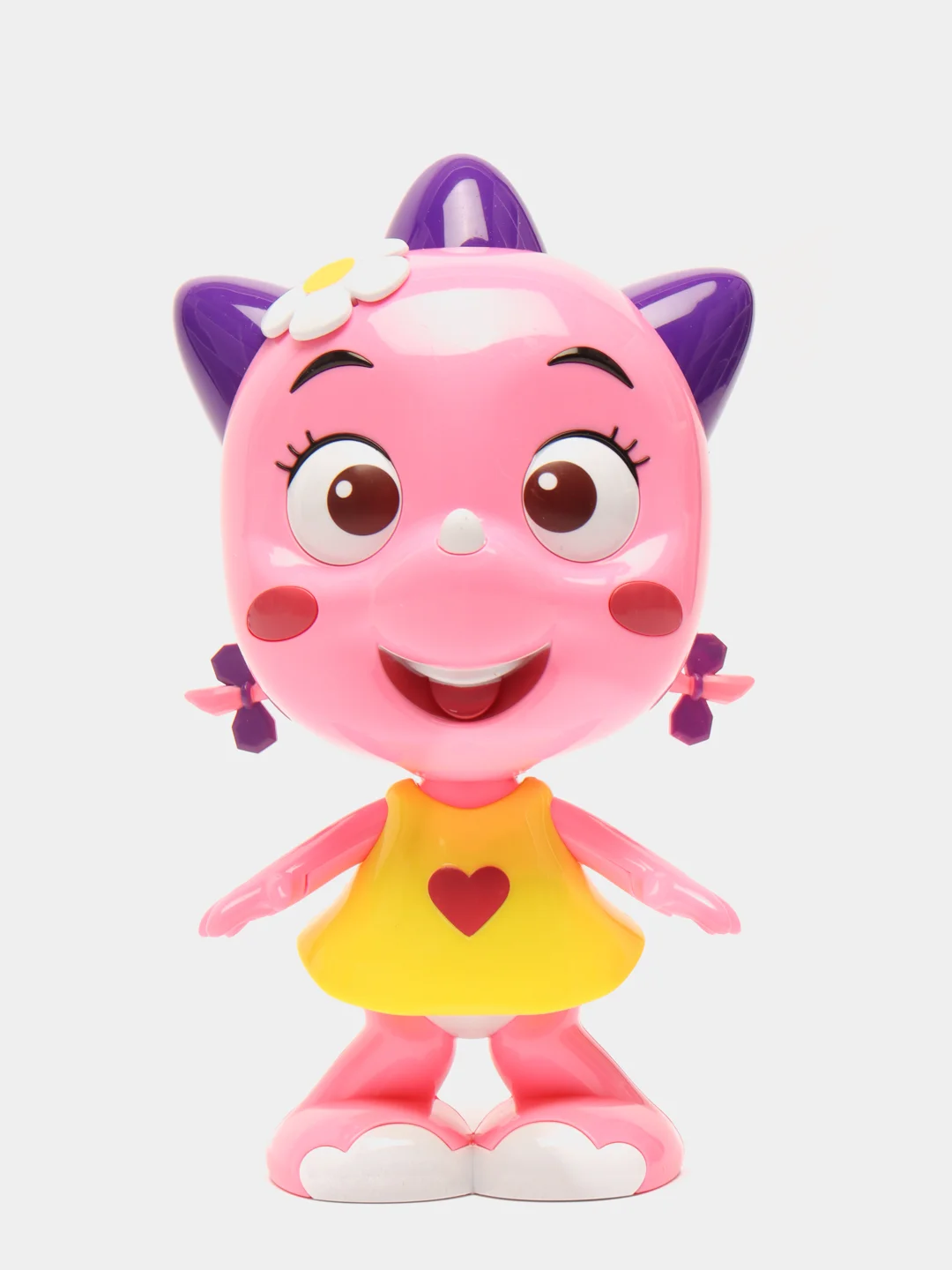 Игрушка интерактивная Best for kids "Лакки. Ёжик", со звуковыми эффектами, розовая