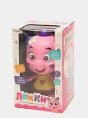 Игрушка интерактивная Best for kids "Лакки. Ёжик", со звуковыми эффектами, розовая