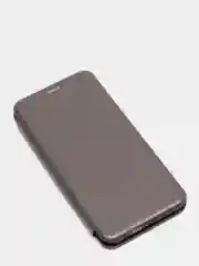 Серебряный чехол-книжка для Samsung Galaxy A03 Core