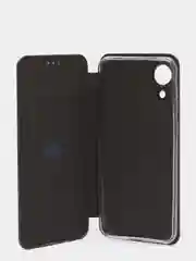 Серебряный чехол-книжка для Samsung Galaxy A03 Core