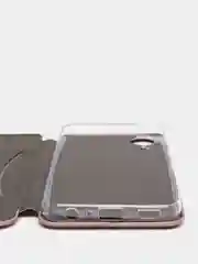 Розовый чехол-книжка для Samsung Galaxy A03 Core