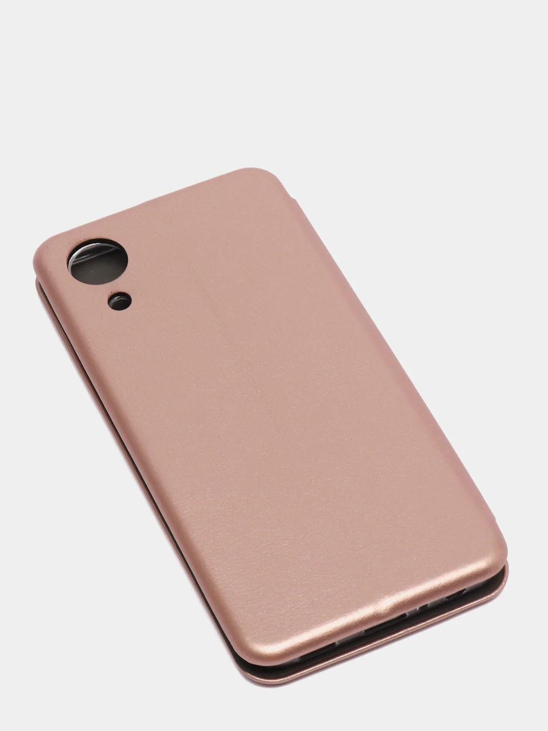 Розовый чехол-книжка для Samsung Galaxy A03 Core