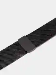 Черный ремешок для Apple Watch "Миланская петля", металлический