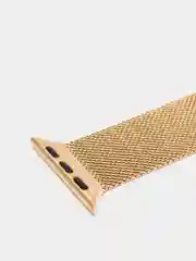 Золотой ремешок для Apple Watch "Миланская петля", металлический