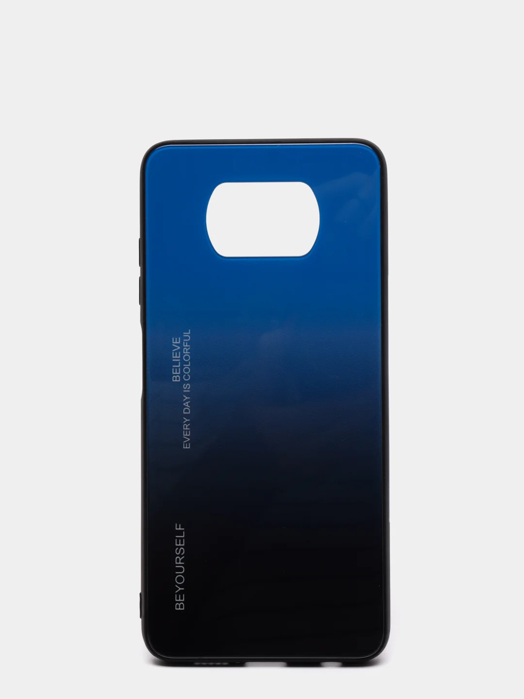 Синий чехол градиент Xiaomi POCO X3