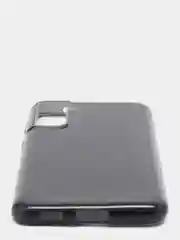 Темно-синий чехол для Samsung S21 Plus Многослойный с блёстками