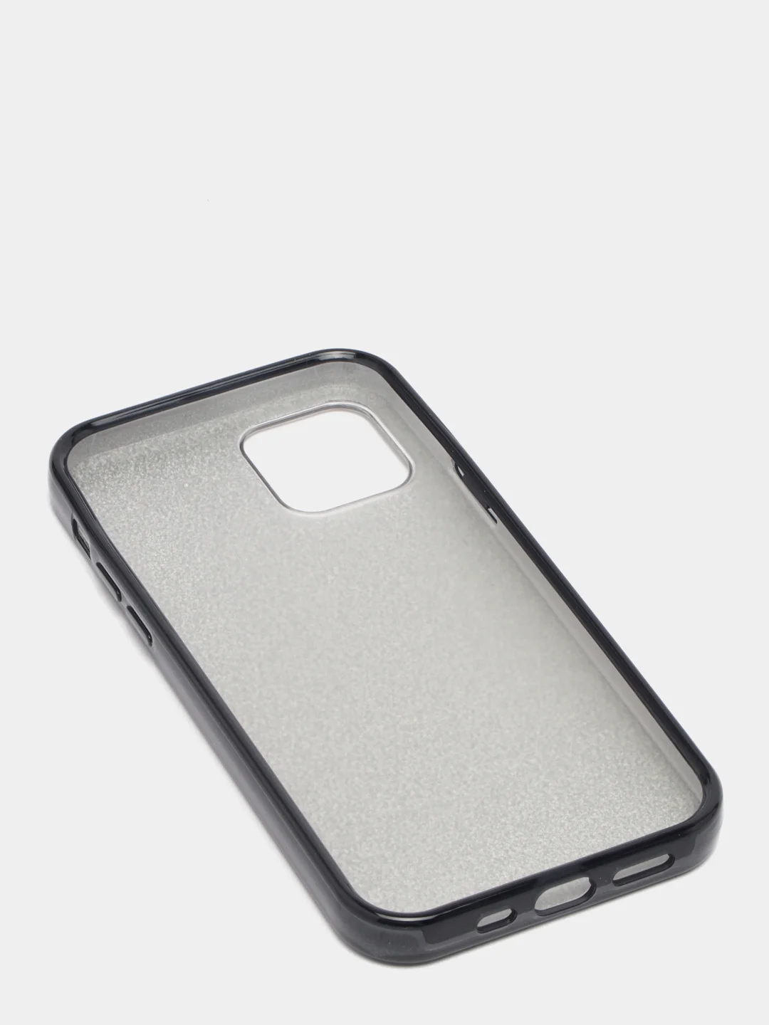 Темно-синий чехол для iPhone 12/12 Pro, многослойный, с блёстками