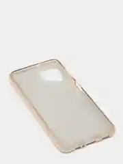 Золотой чехол для Samsung A12, многослойный, с блёстками