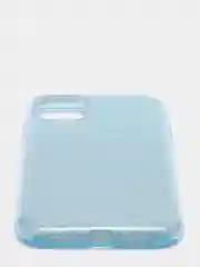 Голубой чехол для iPhone 11, многослойный, с блёстками