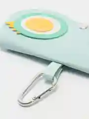 Голубой чехол для очков