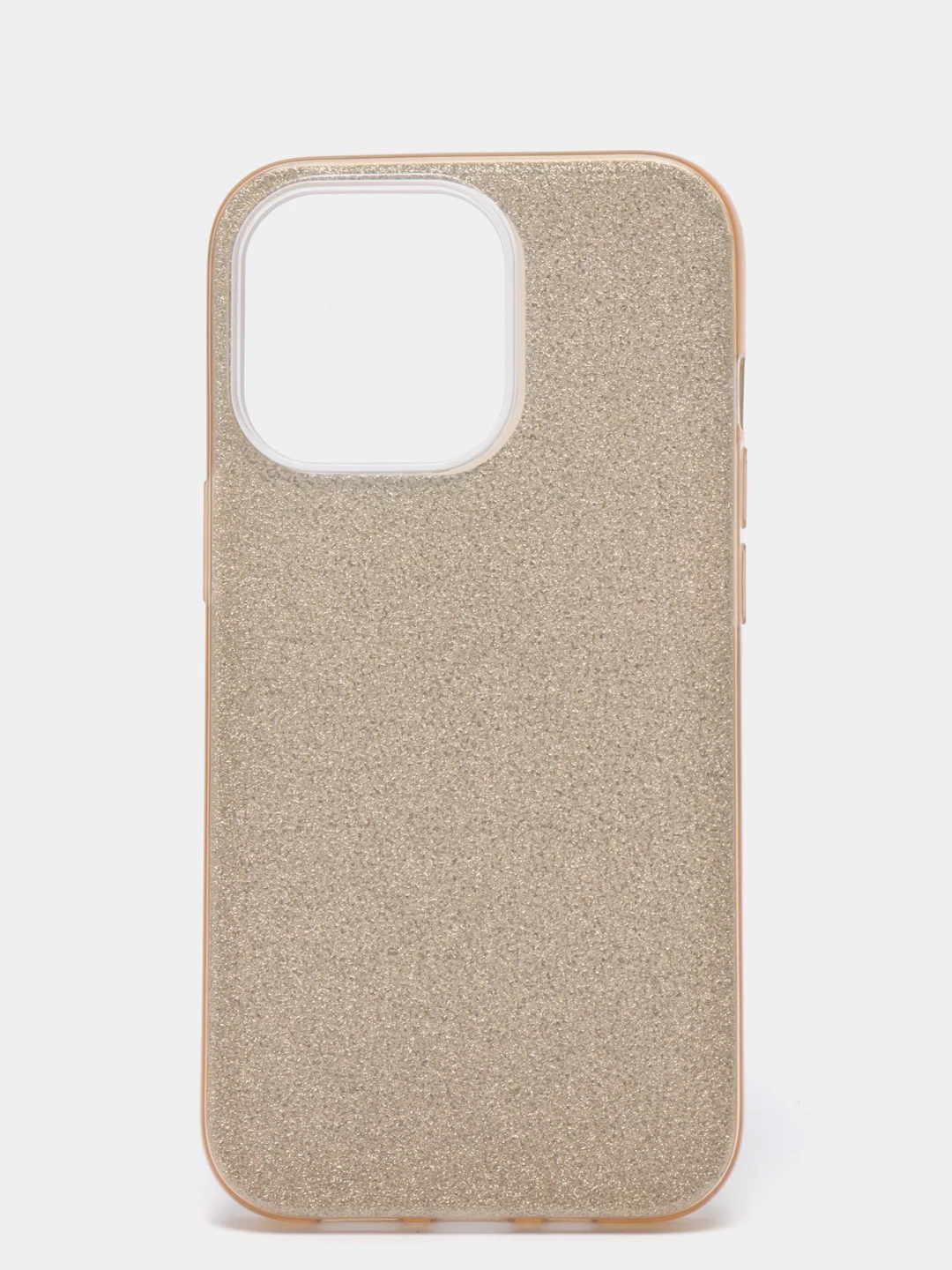 Золотой чехол для iPhone 13 Pro, многослойный, с блёстками
