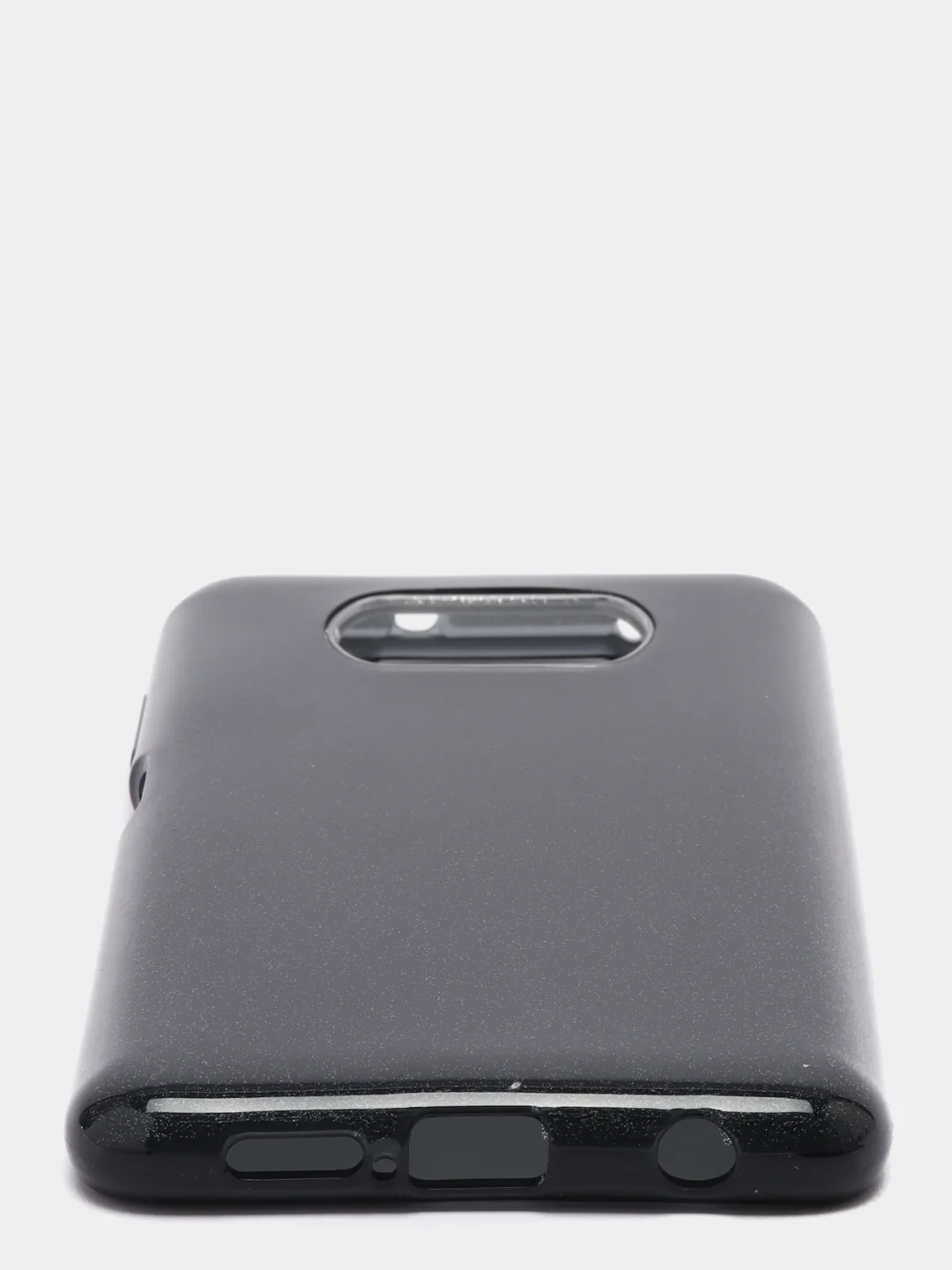 Темно-синий чехол для Xiaomi Poco X3, многослойный, с блёстками