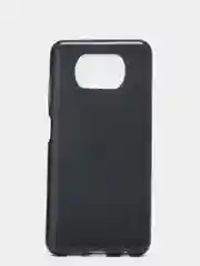 Темно-синий чехол для Xiaomi Poco X3, многослойный, с блёстками