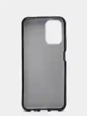 Сиреневый чехол для Xiaomi Redmi Note 10 многослойный с блёстками
