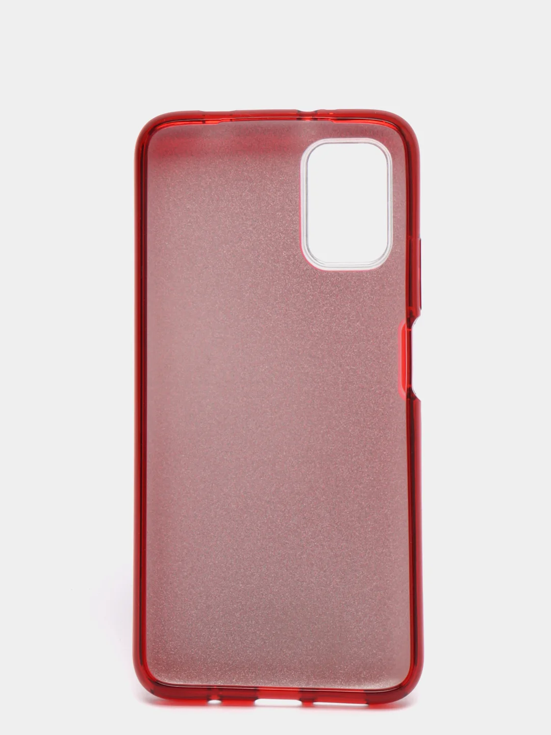 Красный чехол для Xiaomi Poco M3, многослойный, с блёстками